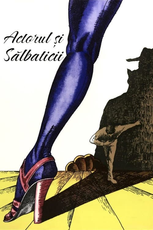 Poster for The Actor and the Savages